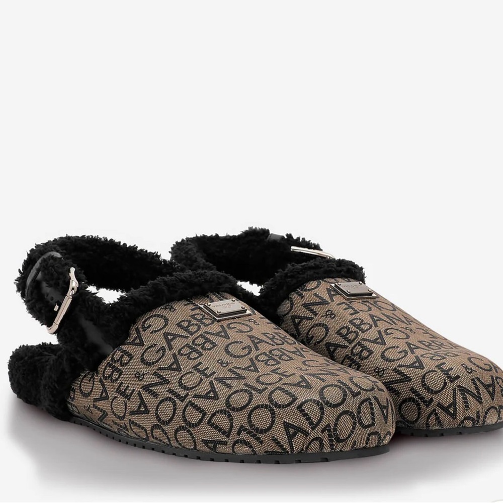 Dolce & Gabbana jacquard coated mules great condition - Picture 4 of 4